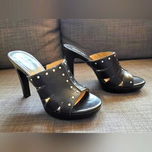 Michael Kors Black Sandal, Size 8